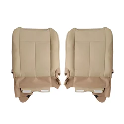 1Pair For Ford Car Driver & Passenger Leather Bottom Seat Cover Interior Trim Accessories For Ford Expedition Auto Parts Replace