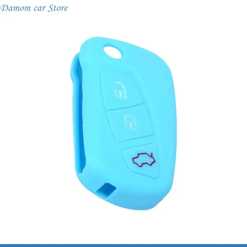 A2UC Full Cover Silicone Case for 3 Button Daily Use