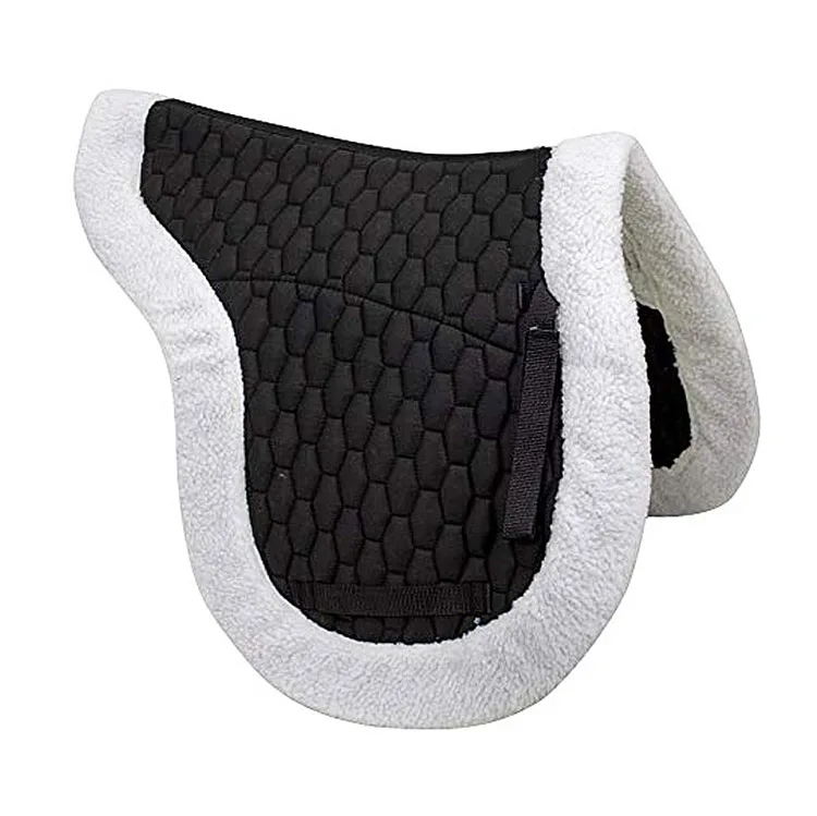 

Custom Made Sheepskin Riding Jumping Soft Comfortable Horse Saddle Pads Wholesale