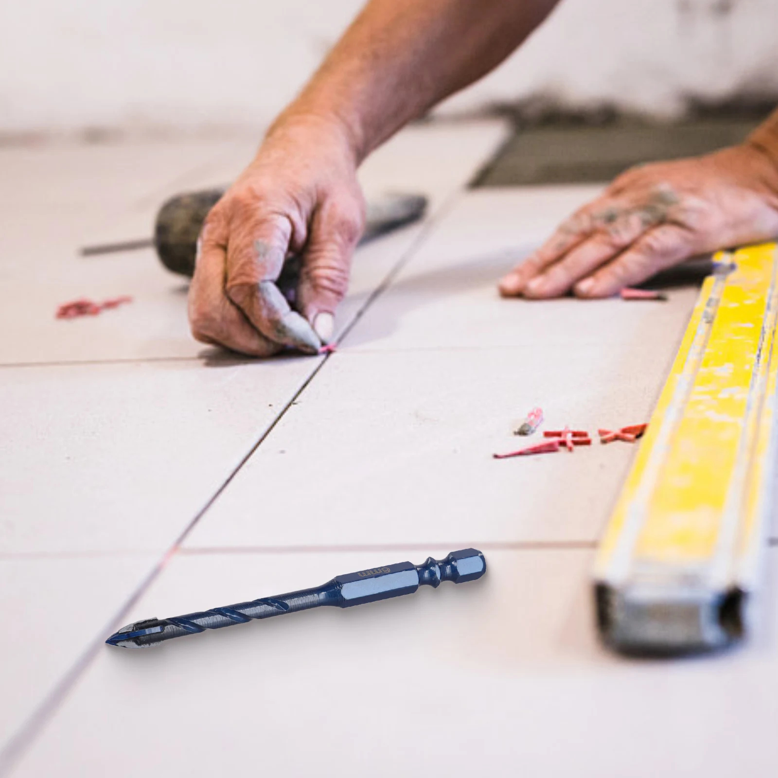 

10 шт. 6/8/10/12/14 мм набор сверл для кладки, эксцентриковые сверла для стеклянной плитки, деревянная пробивная плитка, инструменты, аксессуары