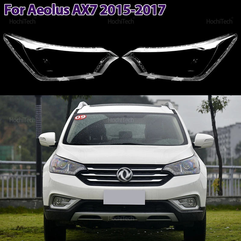 

Auto Front Headlight Cover Lens Transparent Glass Headlamps Lampshade Lamp Shell for Aeolus AX7 Dongfeng Fengshen 1st 2015-2017