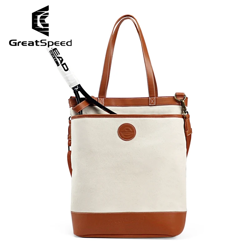 

2025 Summer Tennis Racquet Bag Unisex Large Capacity Badminton Squash Tennis Bag Adults Portable Sports Tennis Tote Bags Handbag