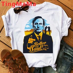 Heisenberg Breaking Bad T Shirt Men Pure Better Call Saul T-shirt Short Sleeves Drama TV Show Fan Tee Tops Clothing Male