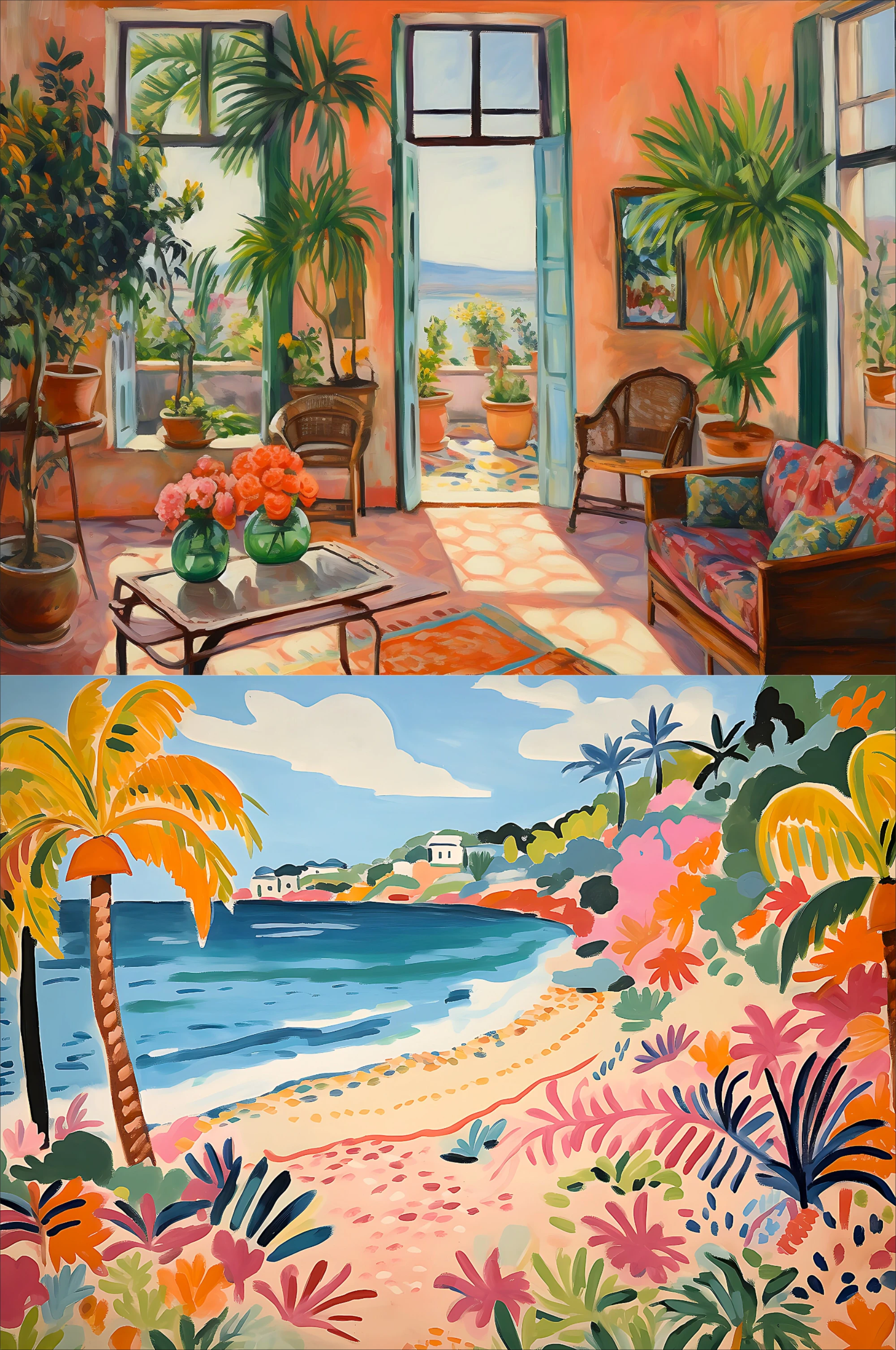 

Пазлы «Летние пейзажи» 500/1000/1200/2000 элементов: семейные игры для игровой комнаты, спальни, домашнего декора, подарок