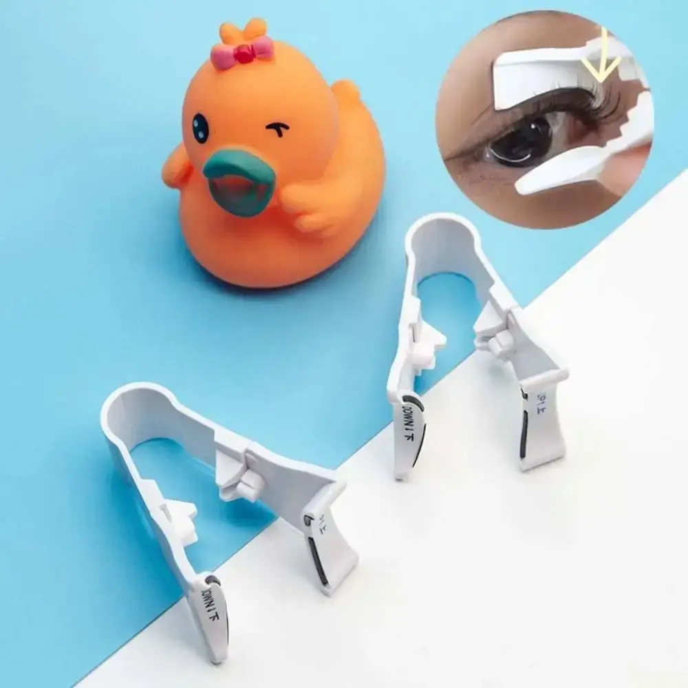 새로운 전문가용 인조 속눈썹 컬러 천연 재사용 핀셋 자석 클립 여성용