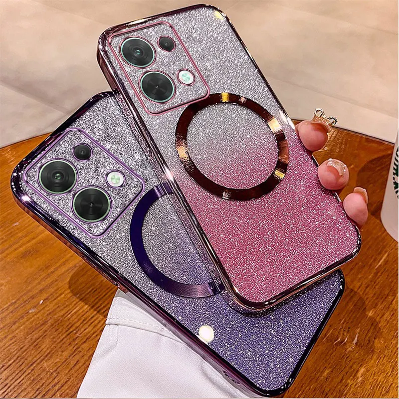 

For Redmi note 13 Pro 4G note 13 pro 5G note 13 4G note 13 5G Case Electroplated transparent phone case with flash paper lens fu