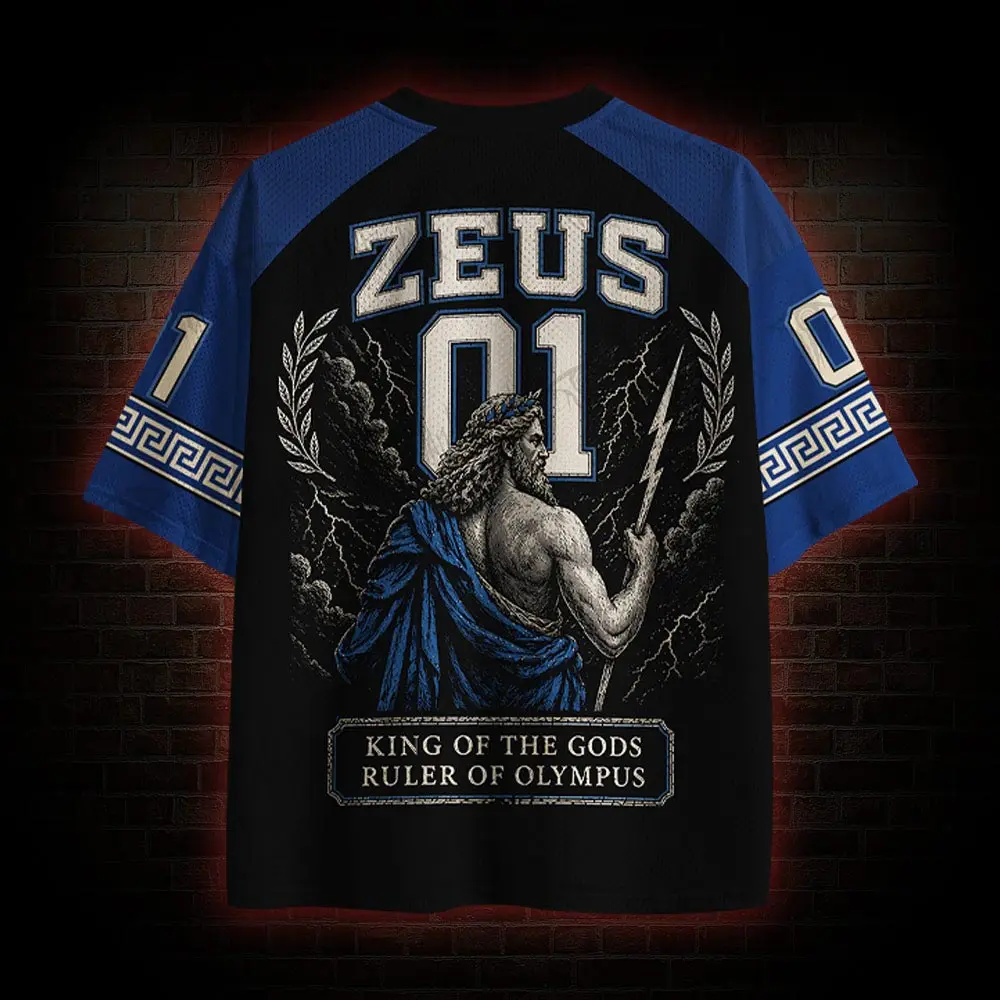 Hot Selling Street Quick Drying Mesh Sportswear, Black Series Mythical God Series, Adult Fitness Breathable V-neck T-shirt