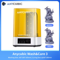 ANYCUBIC Wash & Cure 3 Model Curing Washing Machine For LCD 3D Printer For Photon Mono 4/4 ultra Cleaning Size 165*100*165mm