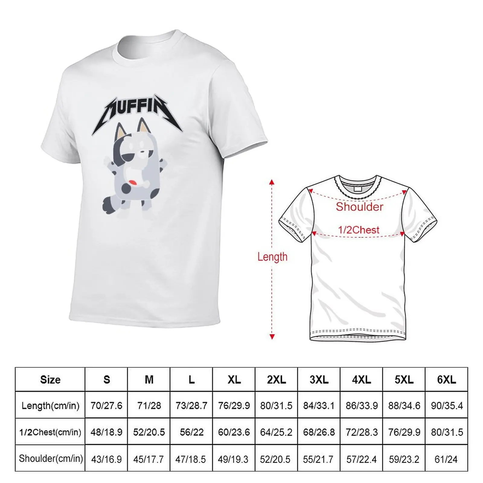 Metal Muffin T-Shirt cotton t shirt man men t shirt cotton 100% T-Shirt