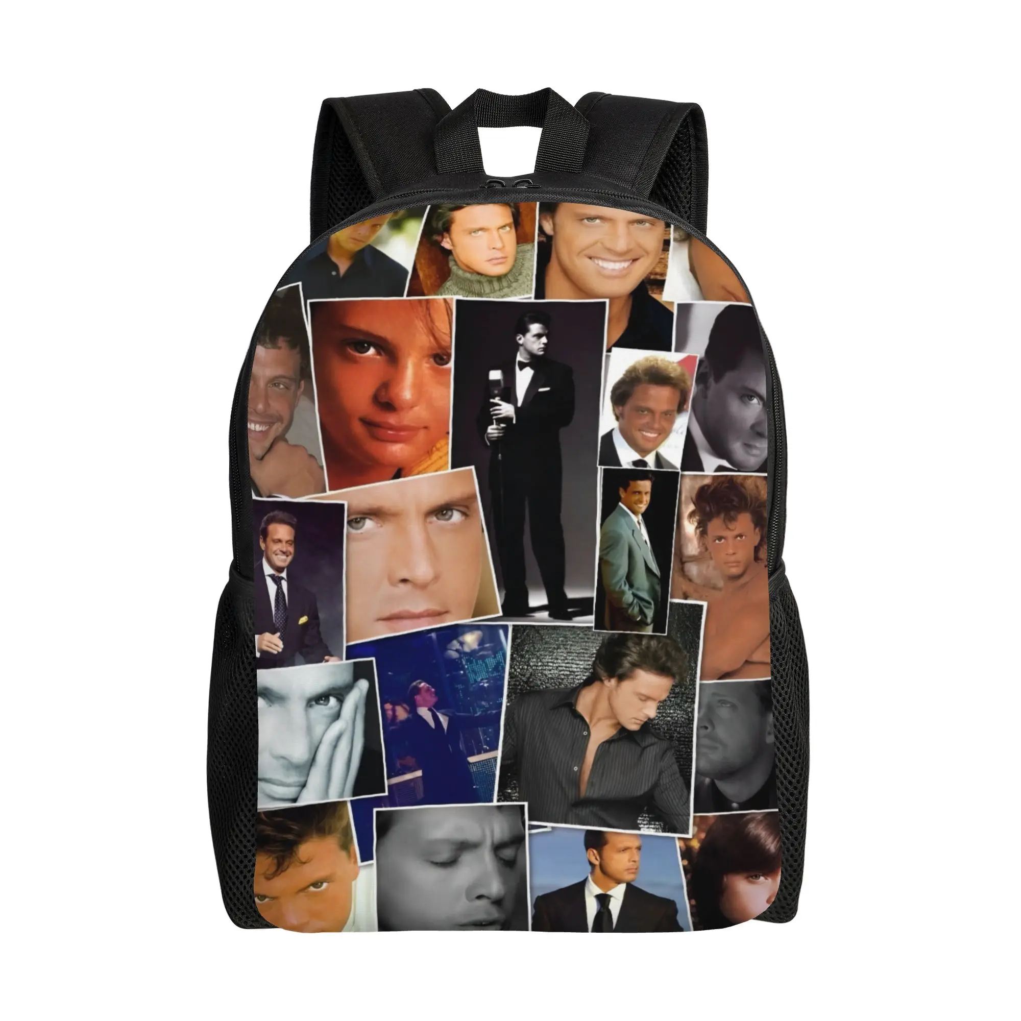 

Рюкзак Luis Miguel Mexico Singer для мужчин, женщин, подростков, студентов, деловой городской рюкзак, Y2K, для ноутбука, холщовая сумка с карманами