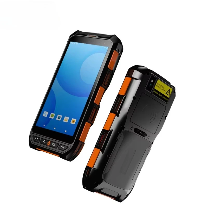 Rfid Hand Held Reader and Writer Android 13 Data Terminal Uhf Rfid Reader Pda with 13.56MHz Nfc Smart Card Scanner