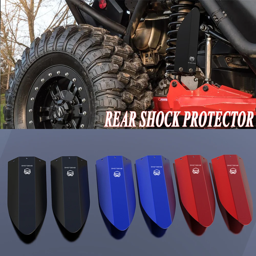 

New Rear Shock Absorber Linkage Protector Guard FOR CAN AM MAVERICK X3 TURBO R STD XDS DPS XRS DPS 2018 Motorcycle Accessoreis