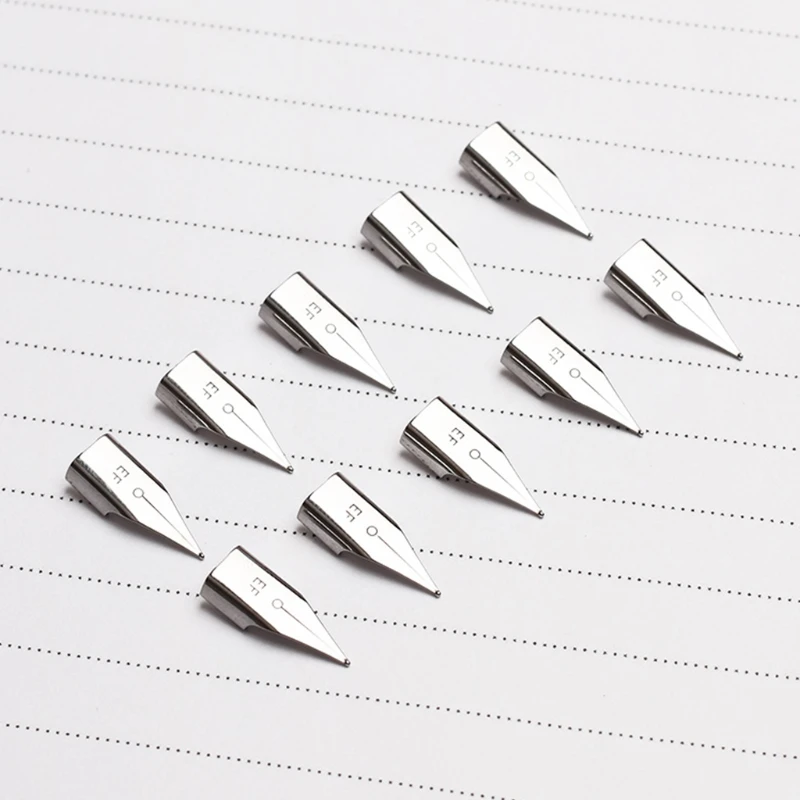 5 puntas pluma estilográfica 0,5 mm y 0,38 mm, opcionales, fáciles reemplazar, escriben sin problemas