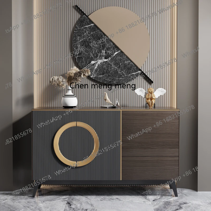 

Light luxury, entrance cabinet, living room dining side cabinet, modern simple bedroom storage, decoration, shoe cabinet