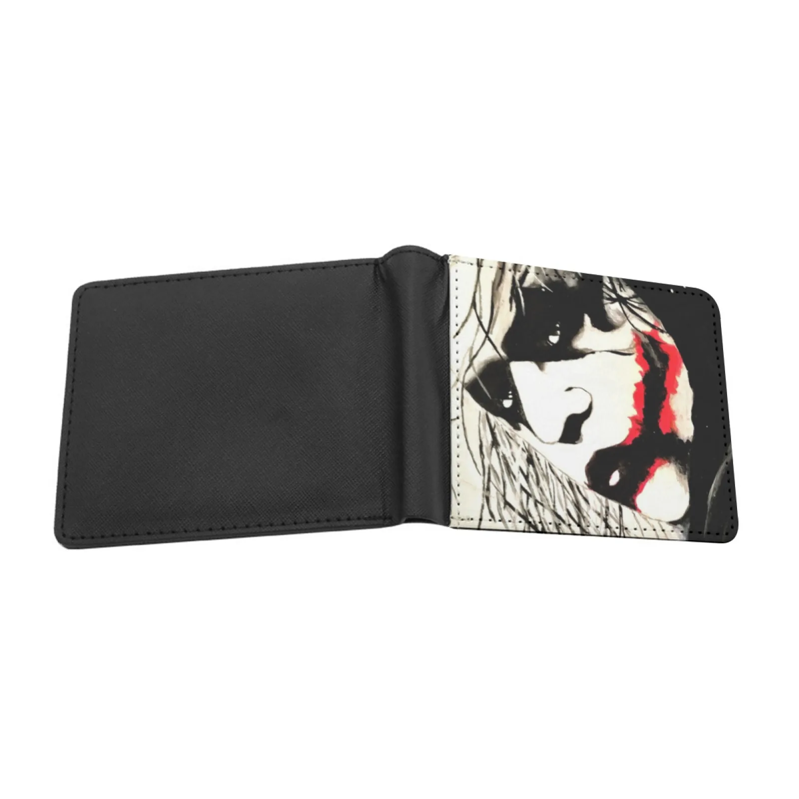 The Most Badass Villain Ever New Print Wallet Short Men Wallets Credit Card Holder Purses Comics Villain Heath Ledger Movie