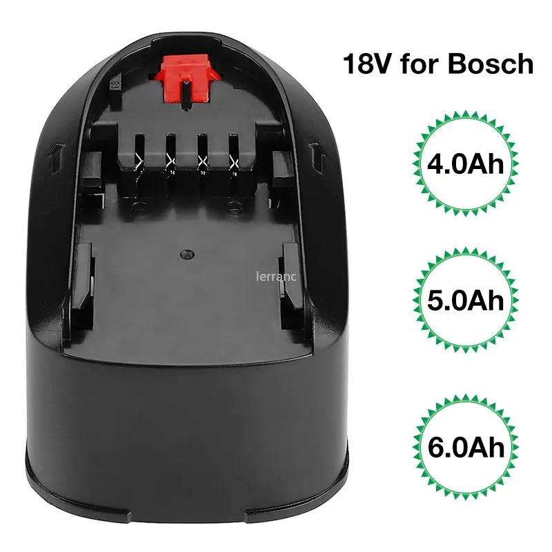 6.0Ah Li-ion Battery for Bosch 18V Type C Power Tools AHS48LI, PSB 18 LI-2,PST 18 LI,PSR18LI-2  fit Charger AL1810CV, AL1830CV