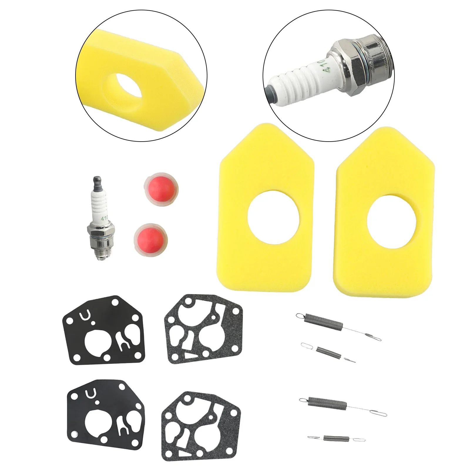 

Comprehensive Service Solution for Lawn Mowers Featuring For Sprint and For Classic Engine Models with Key Items