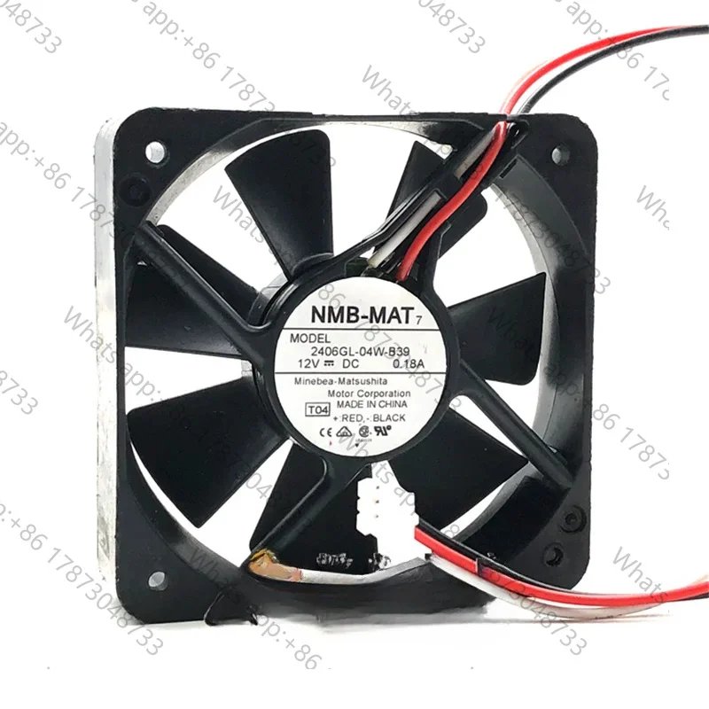 New original 2406GL-04W-B39 NMB 6015 12V 0.18A 6CM inverter three-wire signal detection fan