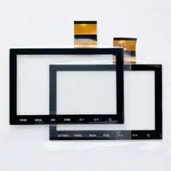 New 8 Inch 80 Pins Glass Touch Screen Panel Digitizer Lens For Mitsubishi ASX Car Radio DVD Player GPS Navigation Multimedia