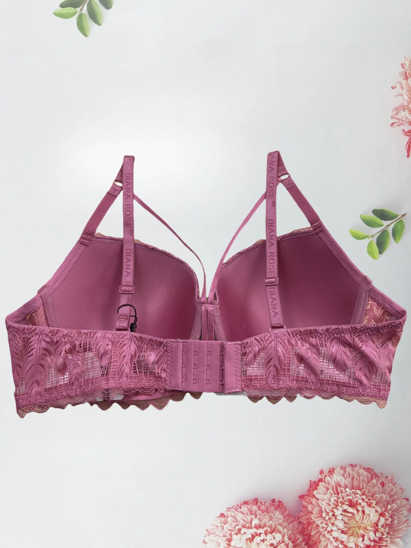 Sexy lace C cup intimo donna sottile stampo coppa seni grandi piccolo reggiseno con tracolla non rimovibile