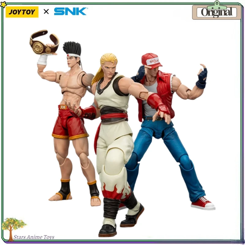 

【Pre Sale】Original JOYTOY 1/18 Action Figure SNK KOF '98UM Fatal Fury Team Terry Bogard/Andy Bogard/Joe Higashi Toy Ornament