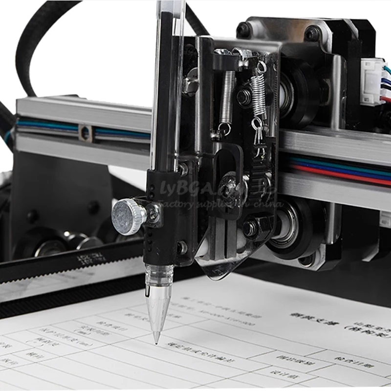 

LY A3 Size Professional Assembled Auto Paper Feeding Drawbot Pen Writing Drawing Robot Machine Lettering Corexy Normal Version