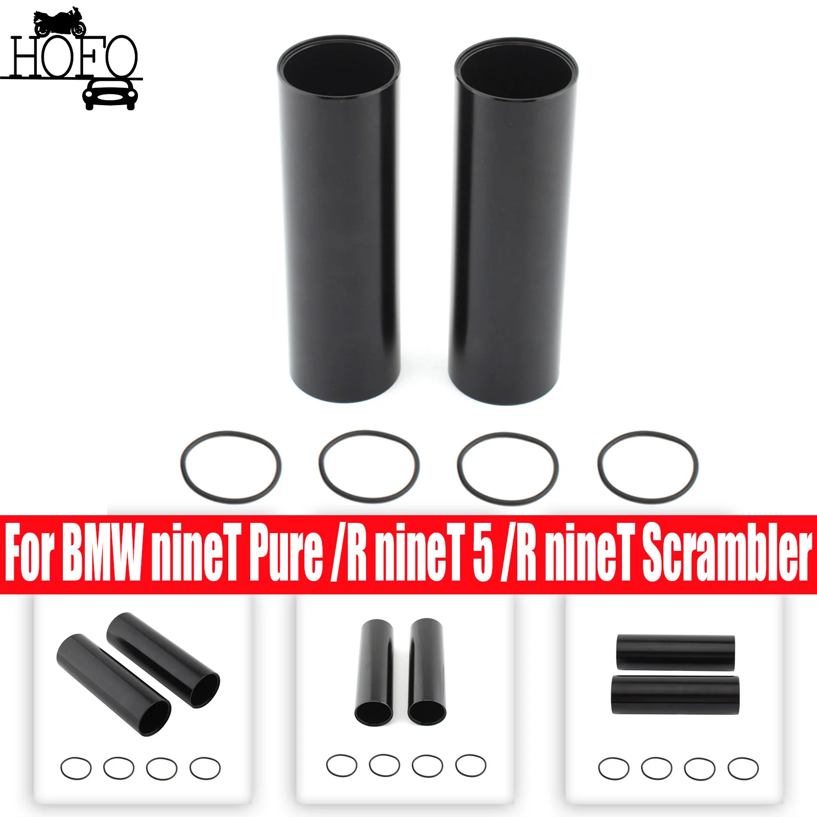 

Motorcycle Front Fork Shock Absorber Upper Tube Slider Gaiters Protector For BMW nineT Pure /R nineT 5 /R nineT Scrambler