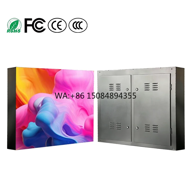 P3 P4 P5 P6 Outdoor Standing Led Display Waterproof High Brightness Led Screen