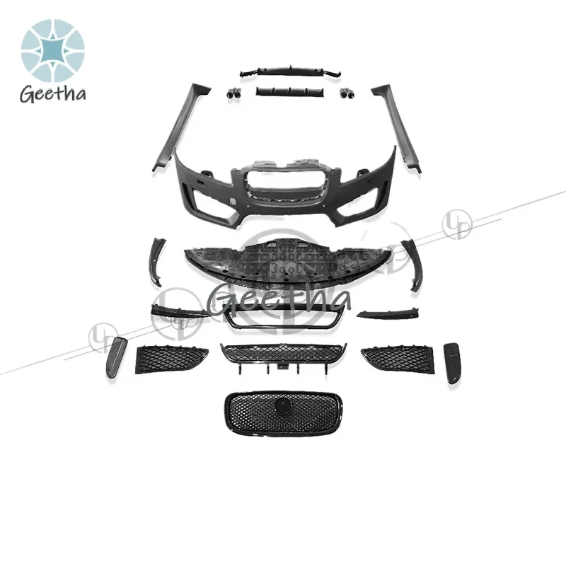 

XF Bodykit for XF Front Bumper Rear Bumper Grille XFR-S Design Diffuser 2012-2015y Car Bumpers Auto Systems
