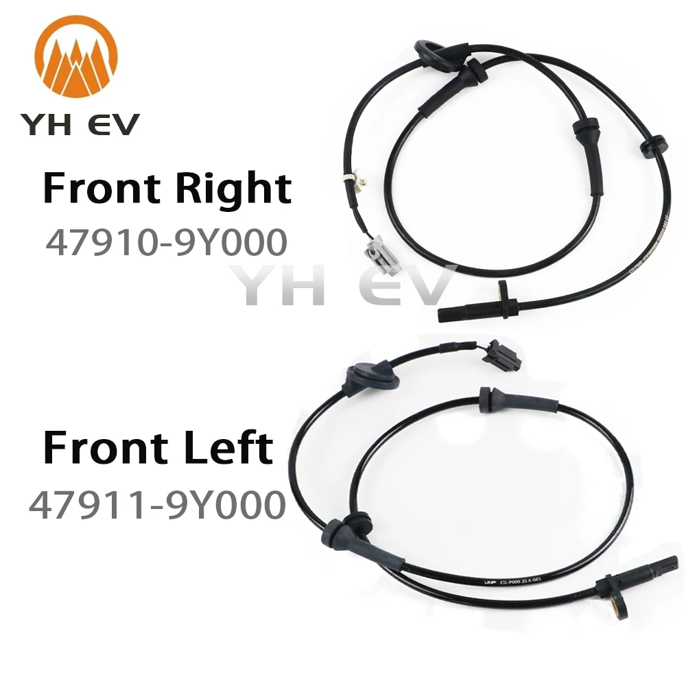 

Передний левый и правый датчик скорости колеса ABS для Nissan Teana Quest Murano 2.0L, OE 47910-9Y000 47911-9Y000