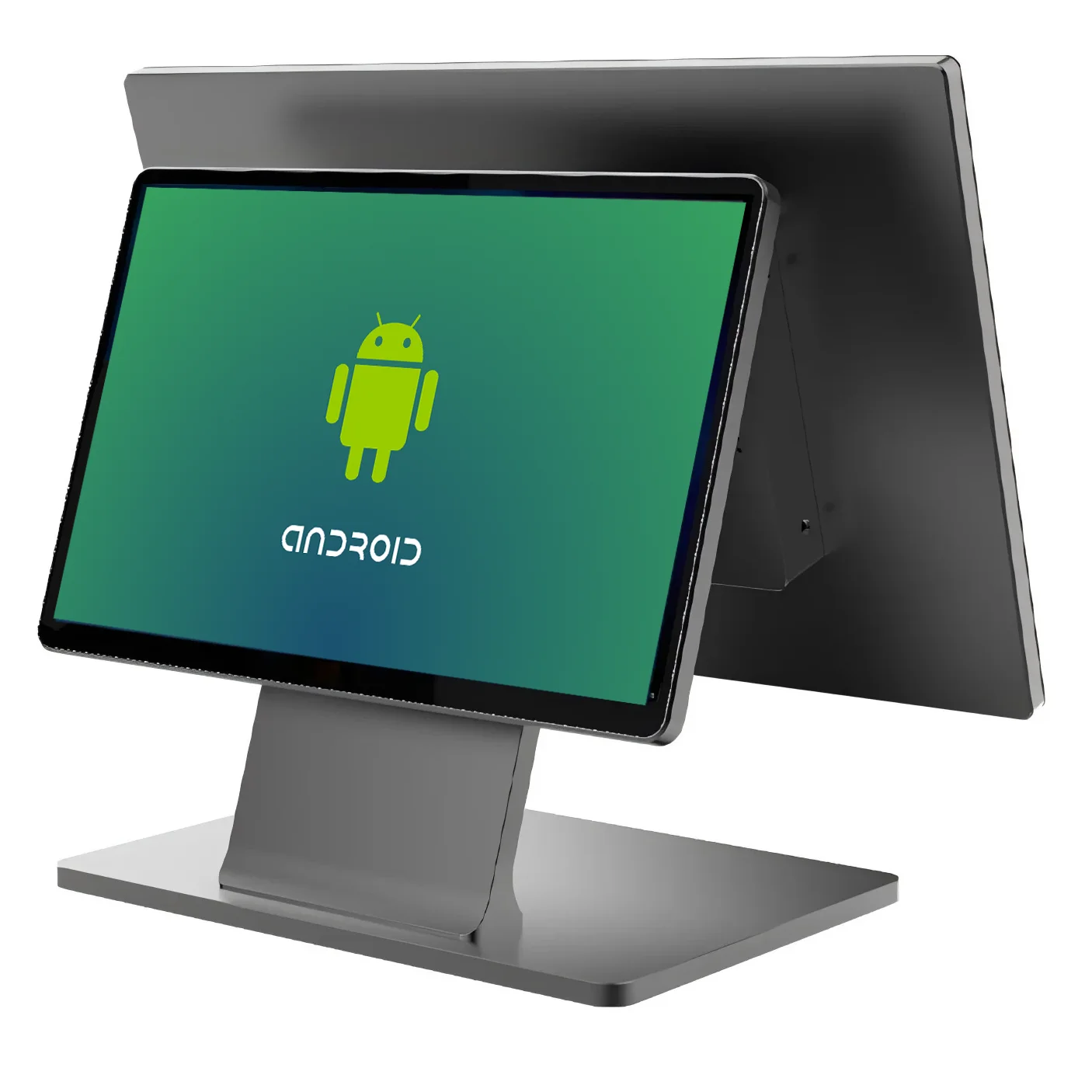 JEESTON Slim 15.6 Inci Android 13 Mesin Kasir 8-Core CPU 4G 32G Terminal POS Cangkang Aluminium 1920*1080P Layar Sentuh ECR