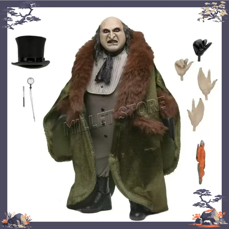 

In Stock Genuine Neca 92 Batman Keaton Catwoman Penguin 7-inch Action Figure Model Gift Series Collection