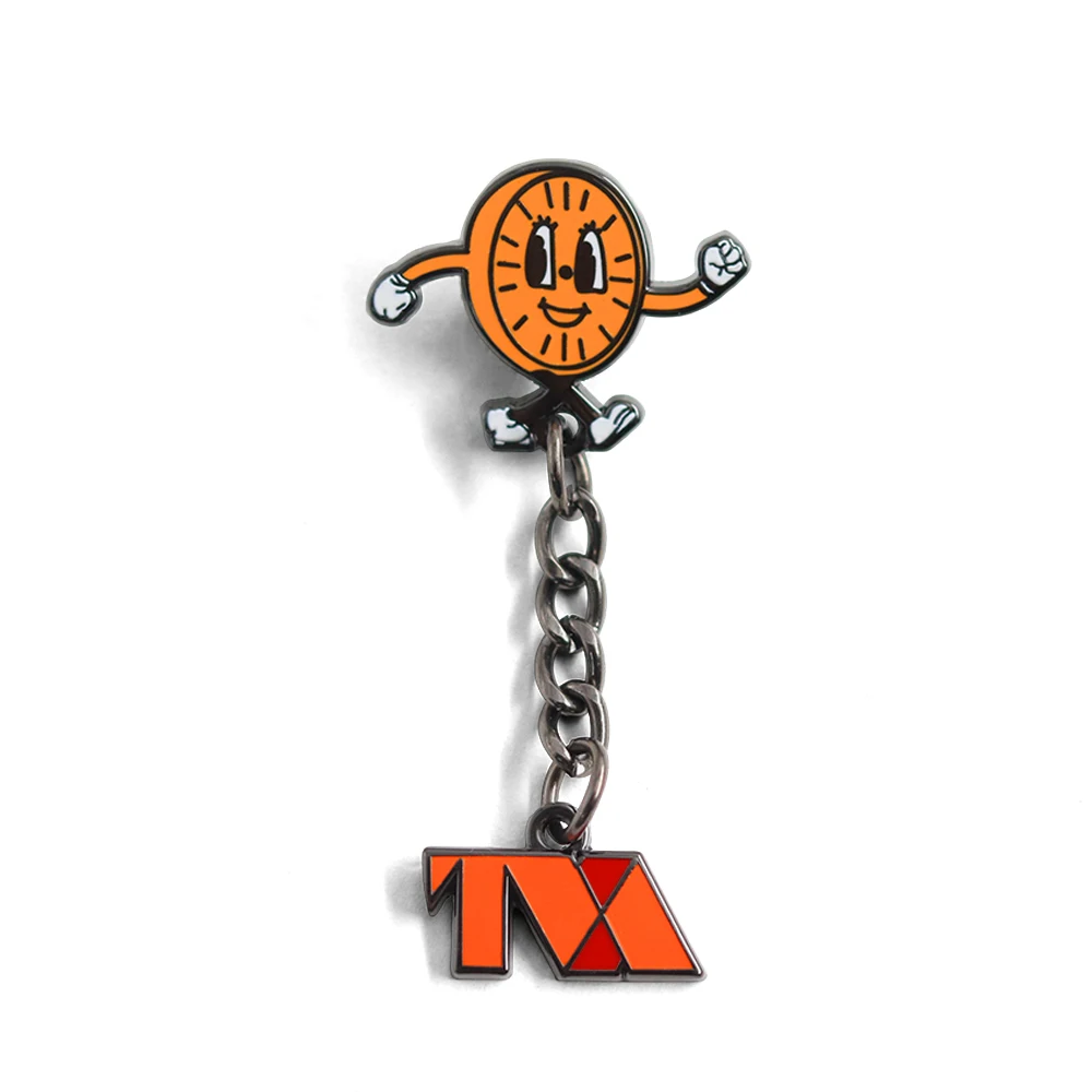 Miss Minutes TVA Enamel Pin Sci-fi TV Series Loki-Season 2 Badge Classic Logo Brooch Christmas Decorative Holiday Gift Souvenirs