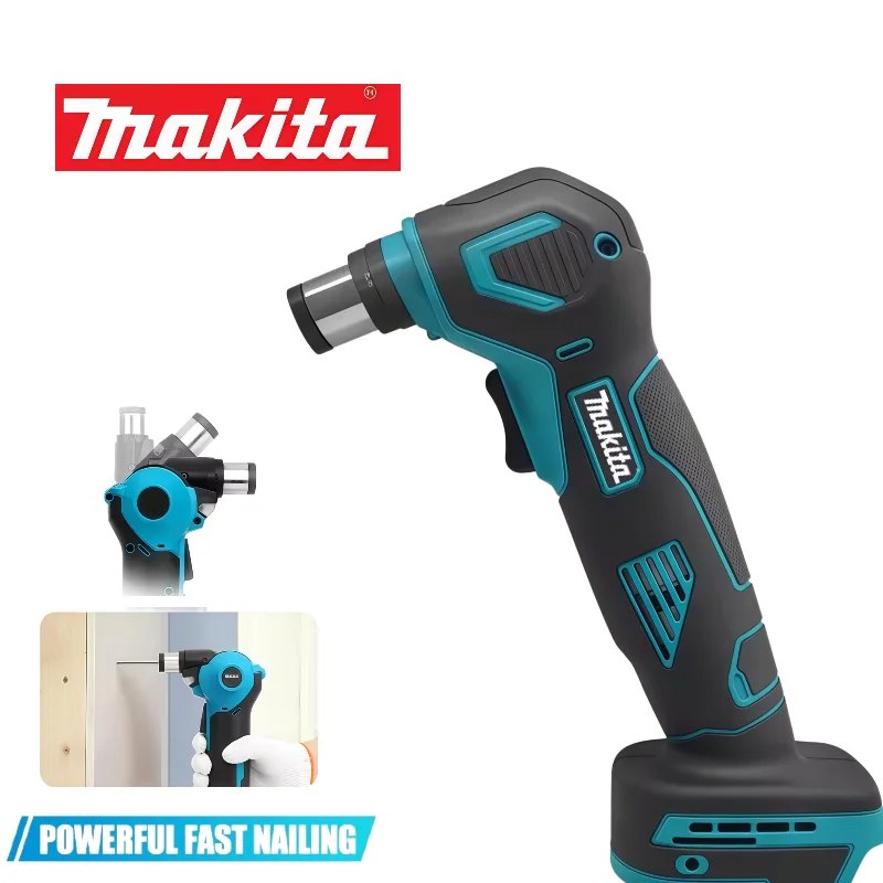 

Makita Cordless Auto Hammer Palm Nailer Electric Nail Hammer 19000 RPM Rechargeable Handheld Power Tool For 18V Battery