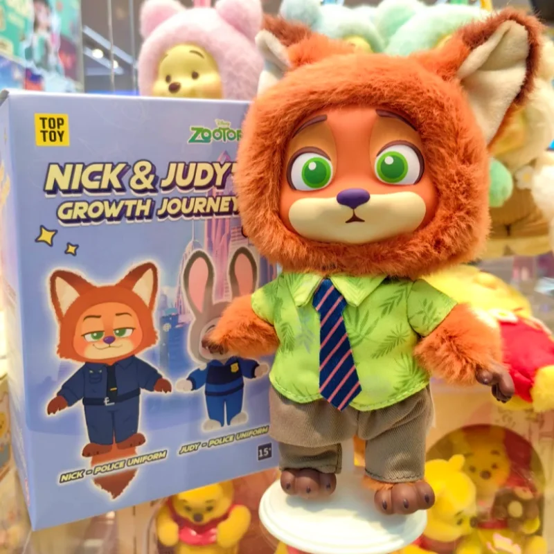 

Виниловая глухая коробка Zootopia Classic Series, модные коллекционные загадочные игрушки, милые плюшевые брелки, подарки для фанатов, новинка 2025 г.