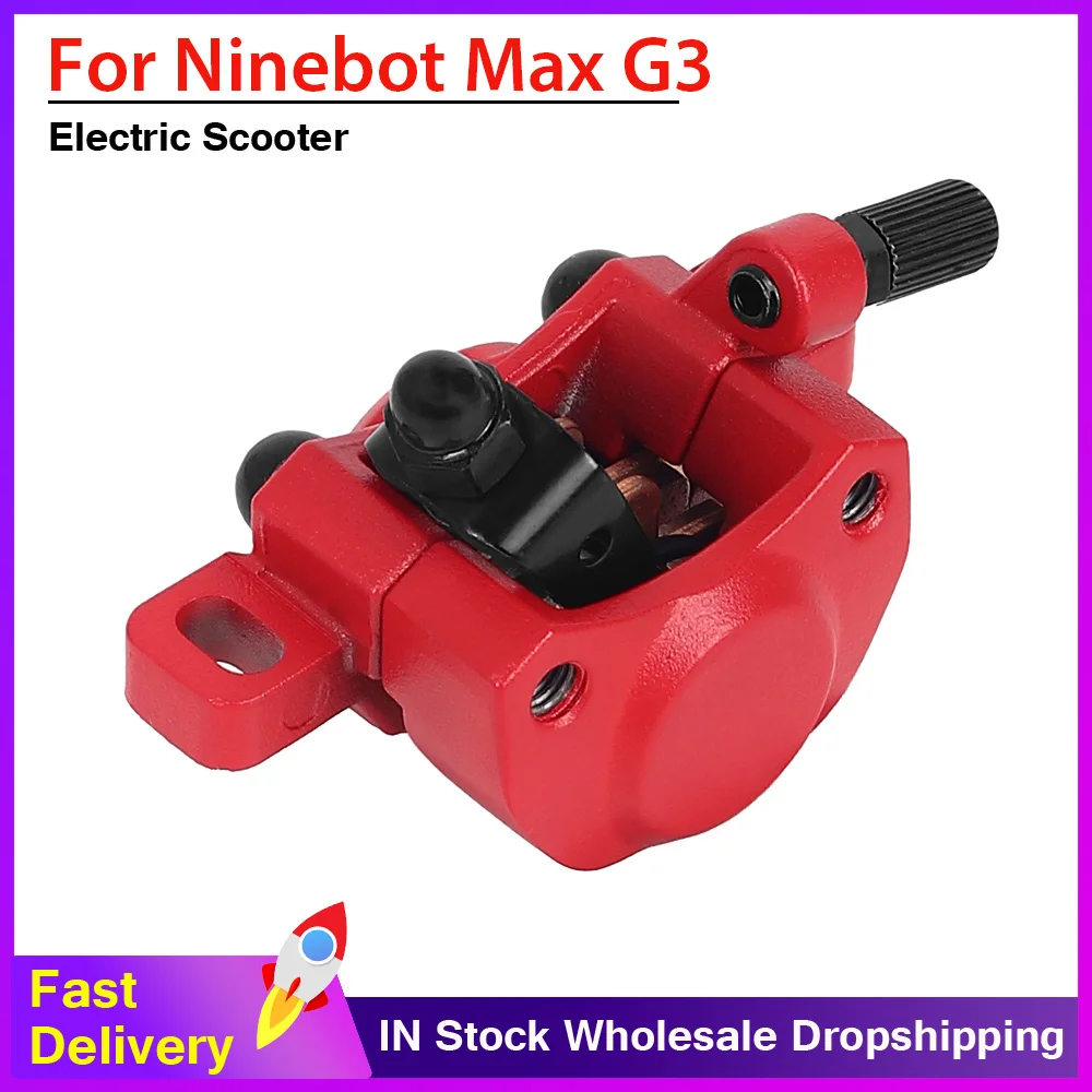 

Сиденье дискового тормоза для электрического скутера Segway Ninebot MAX G3, переднее и заднее торможение, включая тормозные колодки, детали из алюминиевого сплава