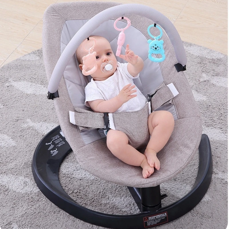 0-3 years old baby manual rocking chair Rocking bed baby magic bearing 20kg baby cradle sleeping comfort recliner