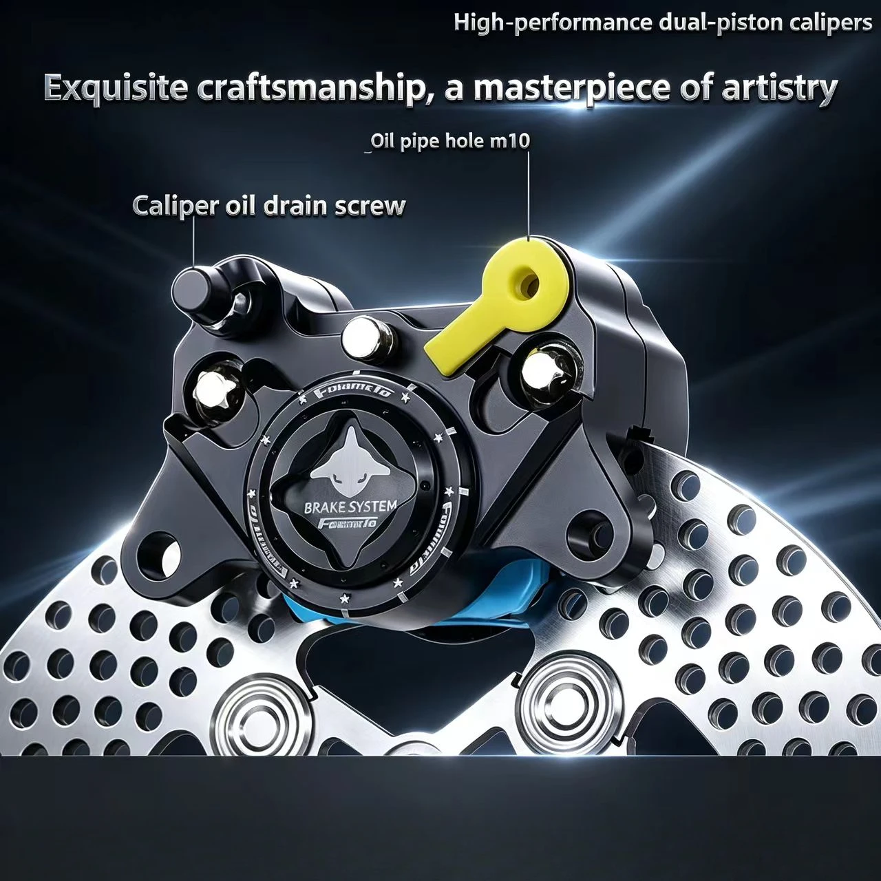 

Urban version small crab caliper calf N1s No.9 E80C turtle car battle speed modified disc brake pump