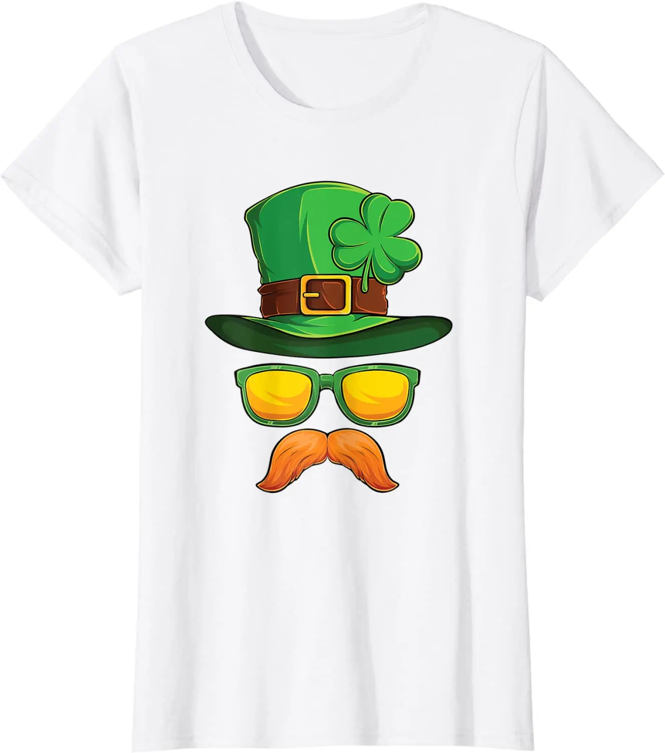 Funny St. Patrick's Day Irish Leprechaun Men Boys T-Shirt Men Clothing Cotton  Four Seasons Tees Oversized T Shirt