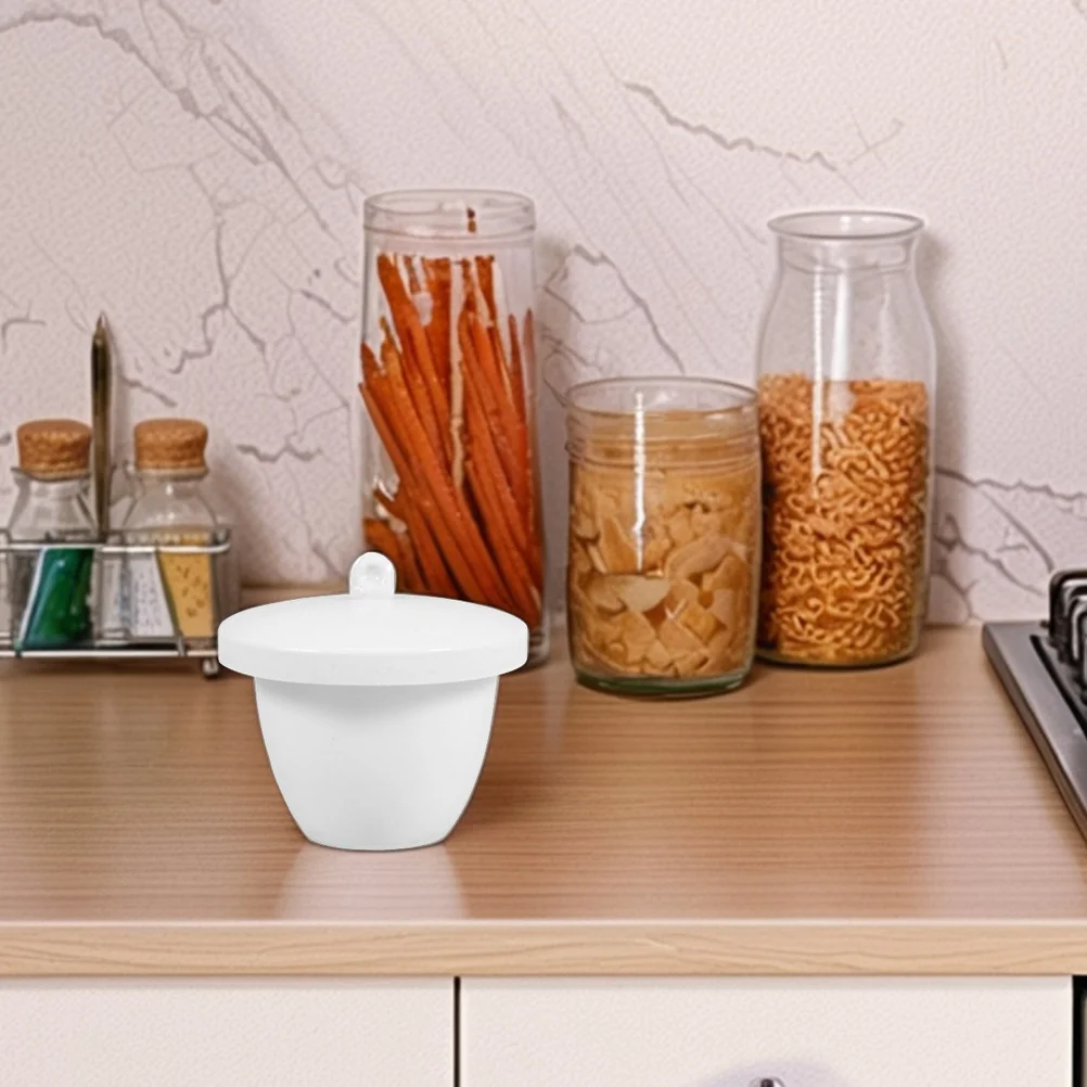 

2Pcs Porcelain Crucibles High Temperature Crucibles for Metal Melting Jewelry Casting Laboratory Smelting Metal Crucible