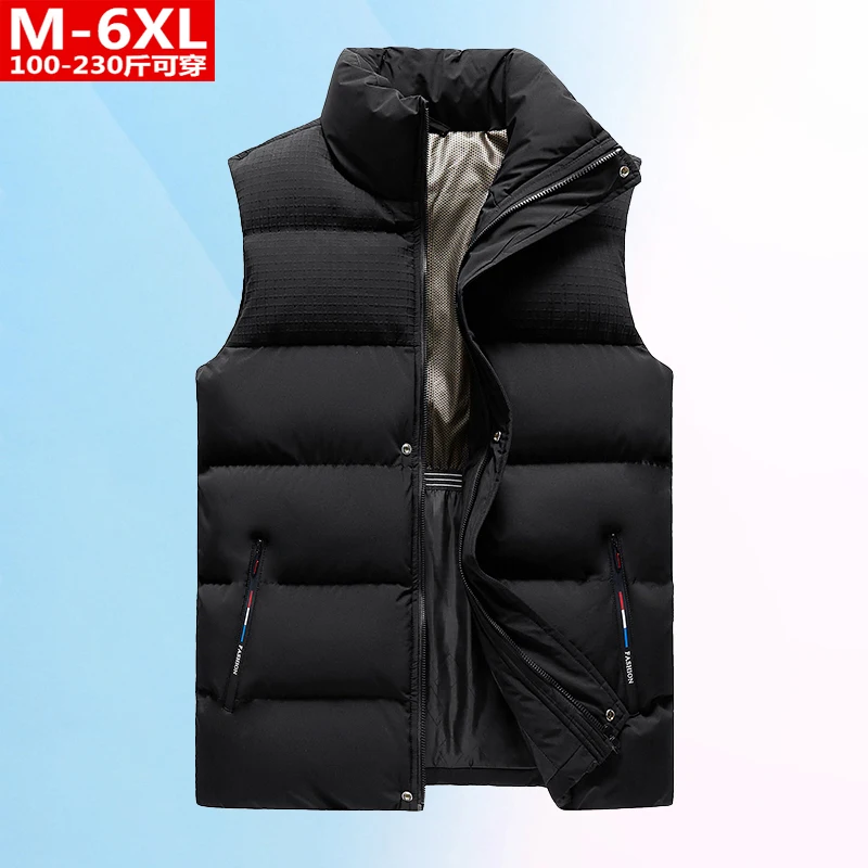 

Fashion Casual Style Wind-Resistant Sleeveless Jacket Top Quality Comfortable Men Clothing Stand Collar Zipper Roupas Masculinas