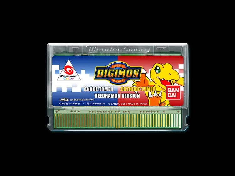 لعبة WSC ** Digimon Anode/Cathode Tamer - نسخة Veedramon (الإصدار الياباني!!)