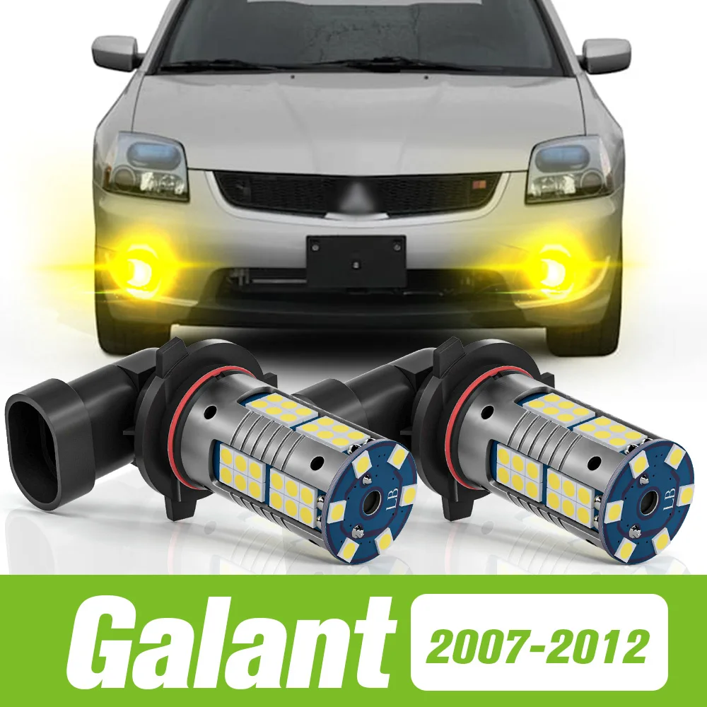 

2pcs For Mitsubishi Galant 2007-2012 LED Fog Light 2008 2009 2010 2011 Accessories