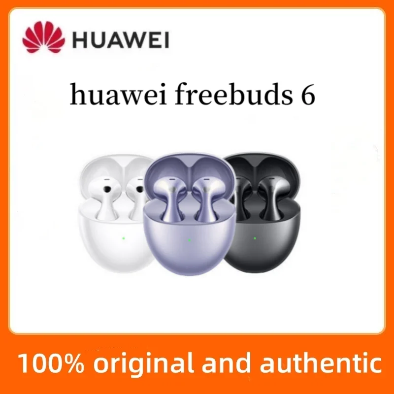Huawei FreeBuds 6 سماعة بلوتوث لاسلكية حقيقية داخل الأذن ذكية نشطة لتقليل الضوضاء لعبة الموسيقى الرياضية الرسمية الأصلية. #1