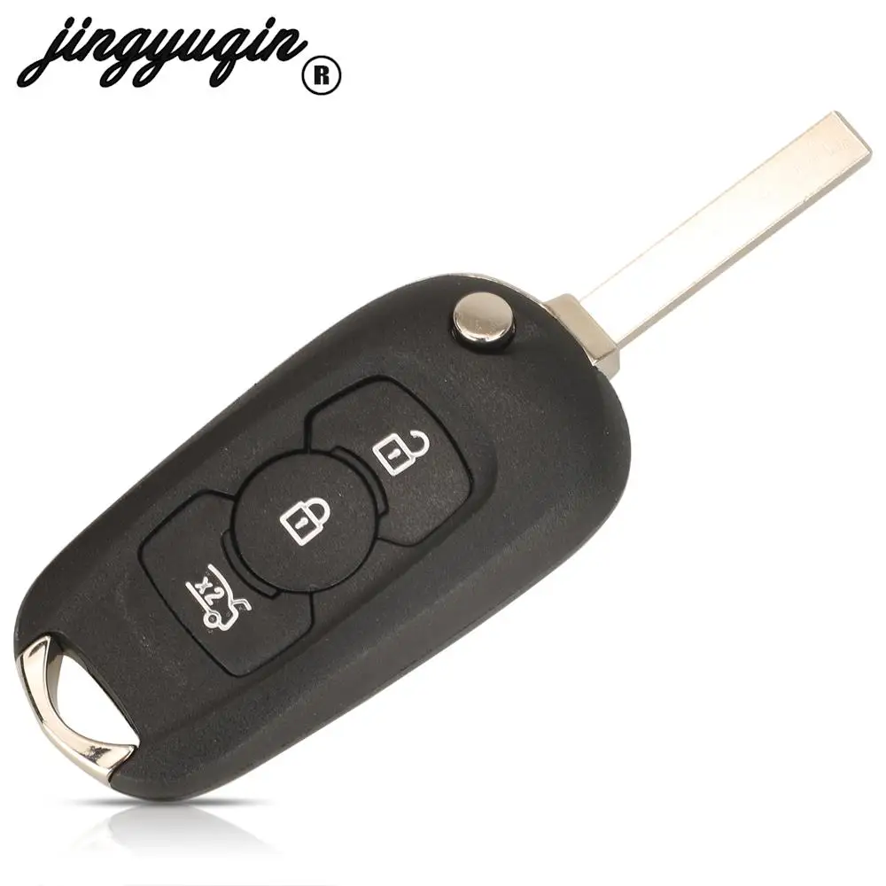 jingyuqin Flip Remote key 315MHz/433MHz ID46 PCF7961 Chip for Opel Astra K Vauxhall Astra K Buick Excelle GT VERANO EXCELLEGT