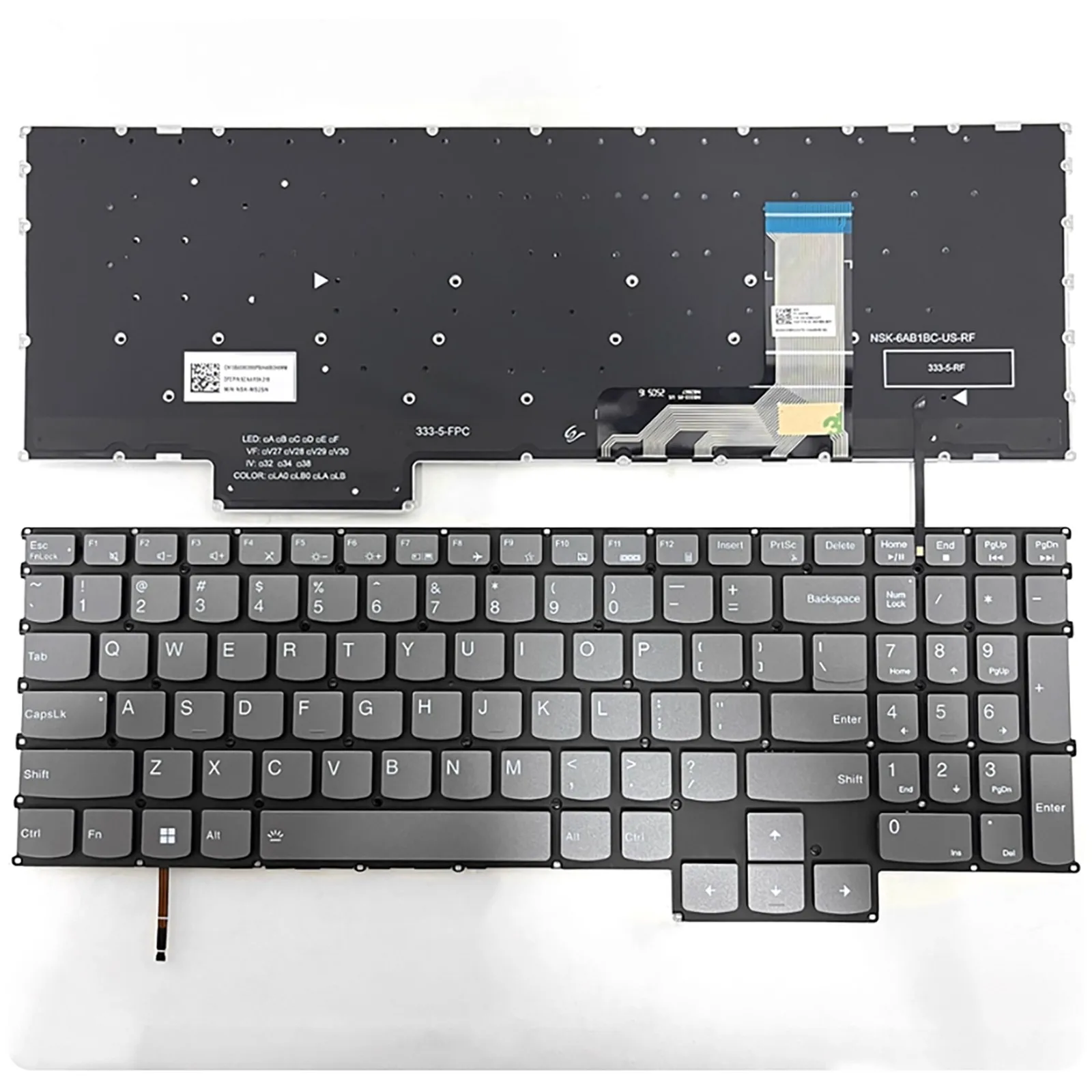 US for Lenovo Y9000X R9000X 2022 Legion Slim 5 16APH8 16IRH8 16AHP9 16AHP9 Gaming 3 15IAH7 15ARH7 15IRH8 15APH8 16IAH7 keyboard