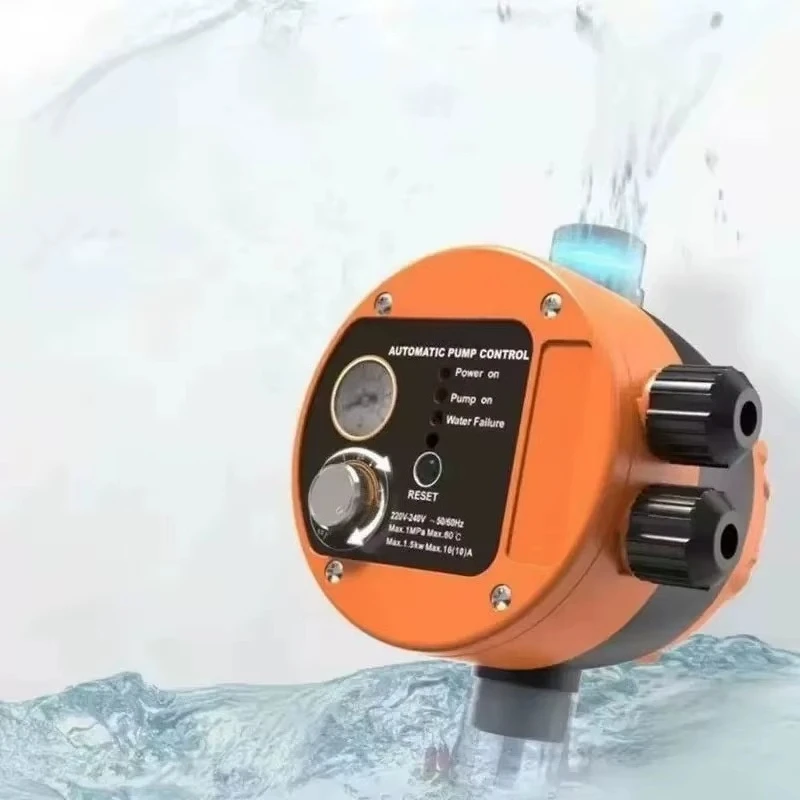 Automatic Smart Water Pump Pressure Switch Mechanical Pressure Controller G1 IP65 Rated Self Priming Booster Household
