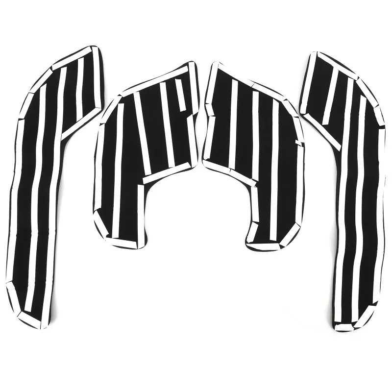 Protector de Umbral de Puerta de Terciopelo, Alfombrillas Antisuciedad para Puerta, Protectores de Patadas para Mitsubishi ASX 2011-2018/ Eclipse 2006-2011, Accesorios Interiores para Automóvil