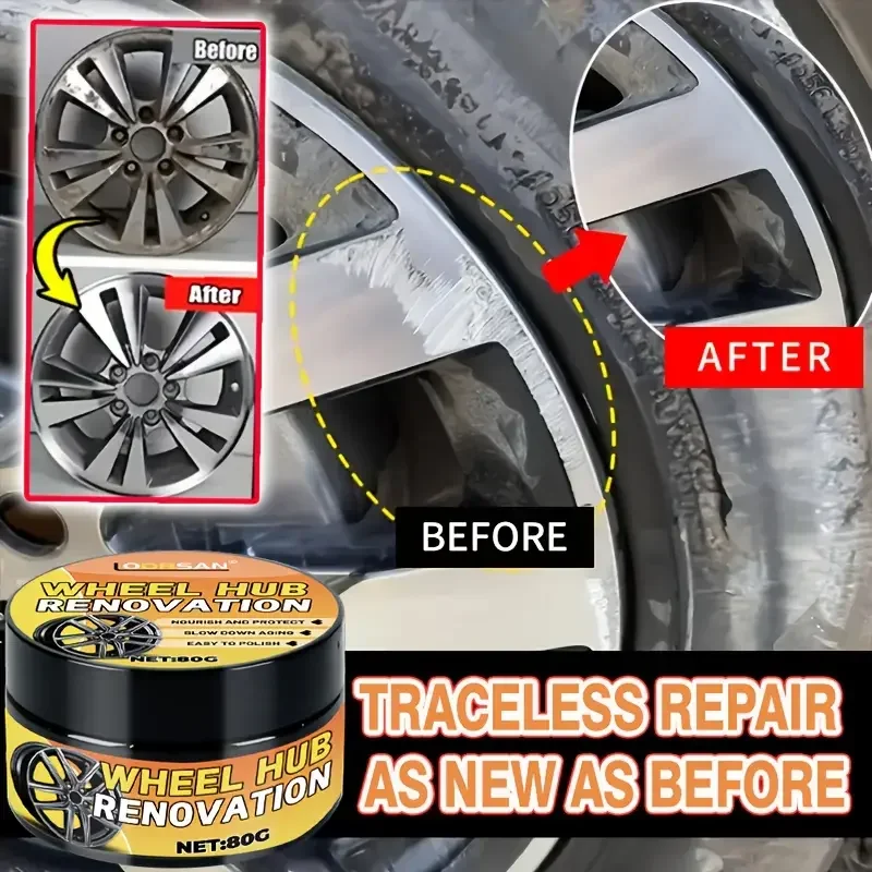 

Ремкомплект колпака GM, удаляет окисление и царапины колпака ступицы, восстановление на хром, выцветает ремонт, восстановление оригинальной яркости