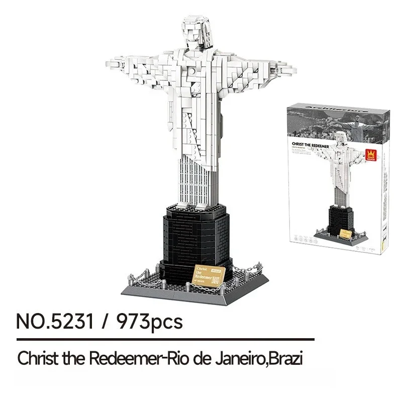1409PCS CreativeStatue della Libertà-New York America Building Blocks Architettura Mattoni da costruzione Giocattolo regalo per bambini adulti